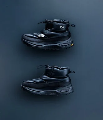 Leder-Pack-Stiefelette Hybrid