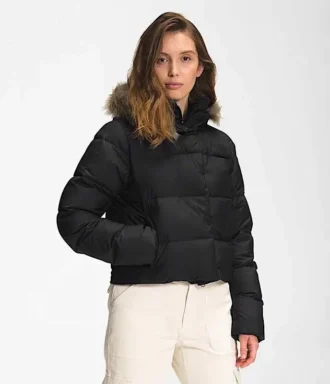 Neue Daunen-Kurzjacke für Damen