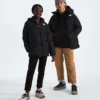North Down Fleece-gefütterter kurzer Parka für Jungen und Mädchen North Down Fleece-gefütterter kurzer Parka für Jungen und Mädchen