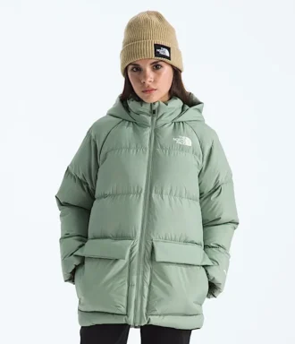 North Down Fleece-gefütterter kurzer Parka für Jungen und Mädchen