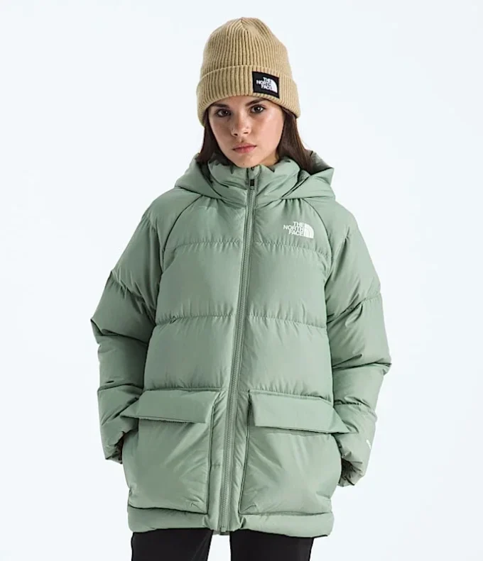 North Down Fleece-gefütterter kurzer Parka für Jungen und Mädchen North Down Fleece-gefütterter kurzer Parka für Jungen und Mädchen