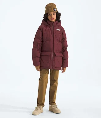 North Down Fleece-gefütterter kurzer Parka für Jungen und Mädchen North Down Fleece-gefütterter kurzer Parka für Jungen und Mädchen