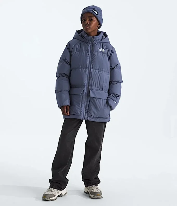 North Down Fleece-gefütterter kurzer Parka für Jungen und Mädchen North Down Fleece-gefütterter kurzer Parka für Jungen und Mädchen