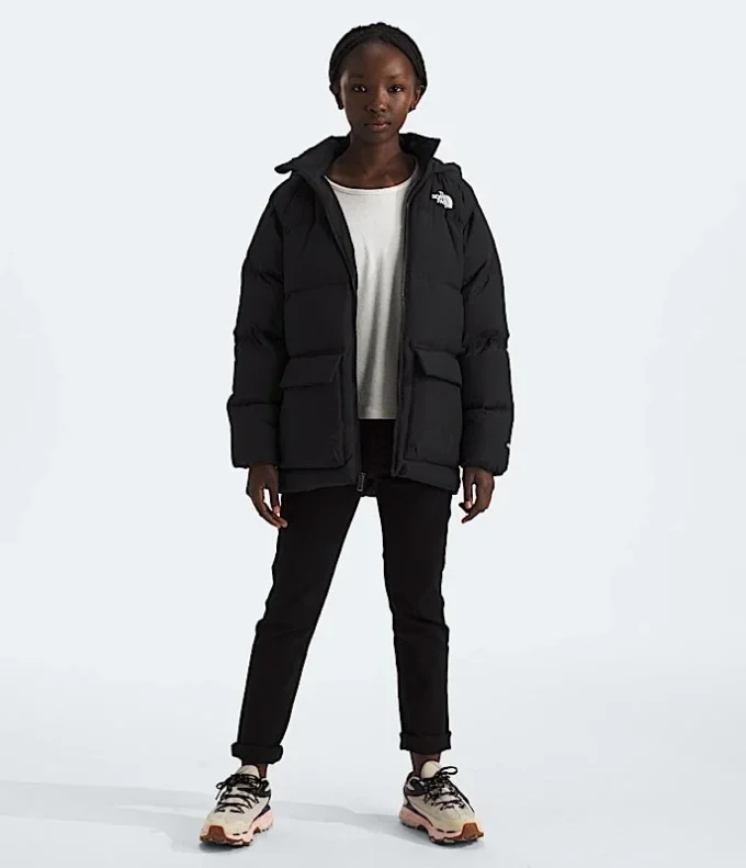 North Down Fleece-gefütterter kurzer Parka für Jungen und Mädchen North Down Fleece-gefütterter kurzer Parka für Jungen und Mädchen