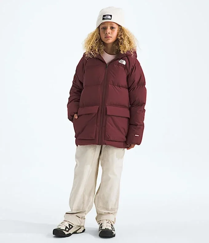 North Down Fleece-gefütterter kurzer Parka für Jungen und Mädchen North Down Fleece-gefütterter kurzer Parka für Jungen und Mädchen