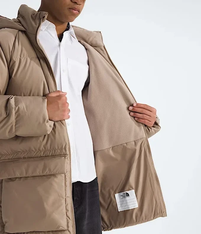 North Down Fleece-gefütterter kurzer Parka für Jungen und Mädchen North Down Fleece-gefütterter kurzer Parka für Jungen und Mädchen