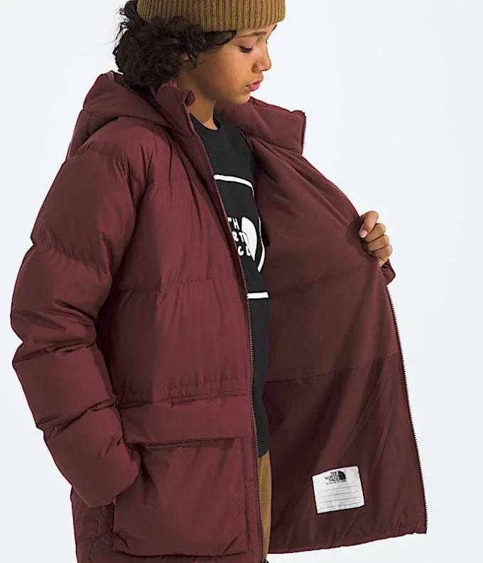 North Down Fleece-gefütterter kurzer Parka für Jungen und Mädchen North Down Fleece-gefütterter kurzer Parka für Jungen und Mädchen