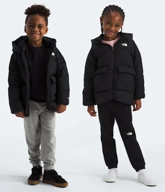 North Down Fleece-gefütterter Parka für Kinder