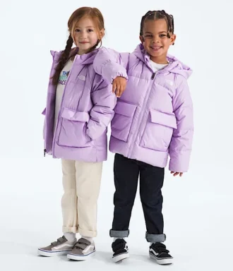 North Down Fleece-gefütterter Parka für Kinder