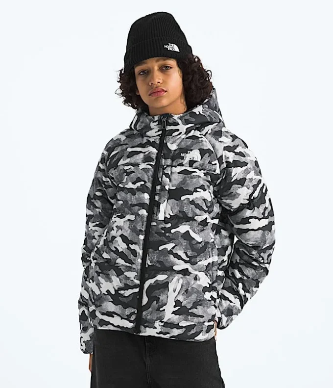 North Down Hooded Jacket für Jungen – Print North Down Hooded Jacket für Jungen – Print