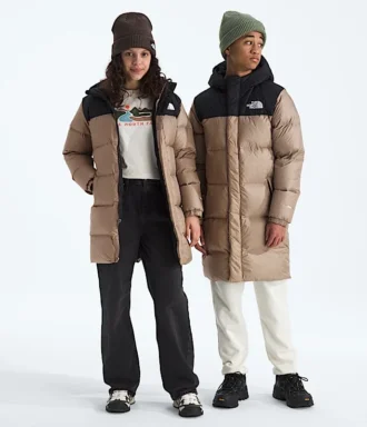 Nuptse Long Parka für Jungen und Mädchen