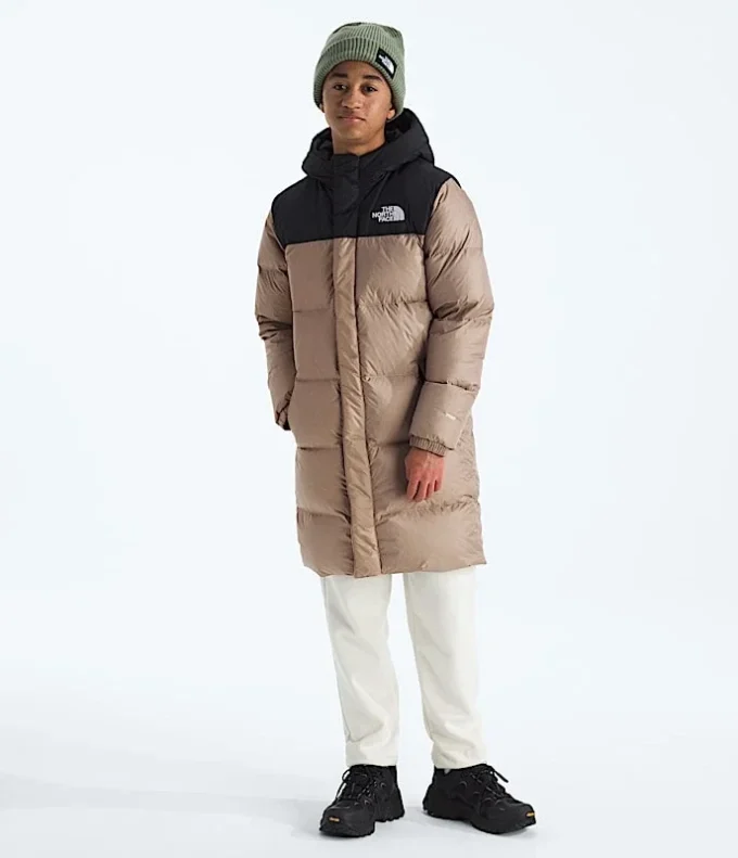 Nuptse Long Parka für Jungen und Mädchen