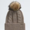 Oh Mega Fur Pom Beanie für Damen Oh Mega Fur Pom Beanie für Damen