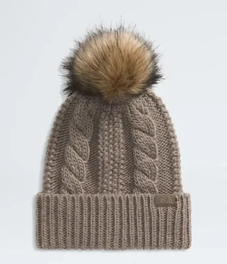 Oh Mega Fur Pom Beanie für Damen