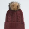 Oh Mega Fur Pom Beanie für Damen Oh Mega Fur Pom Beanie für Damen