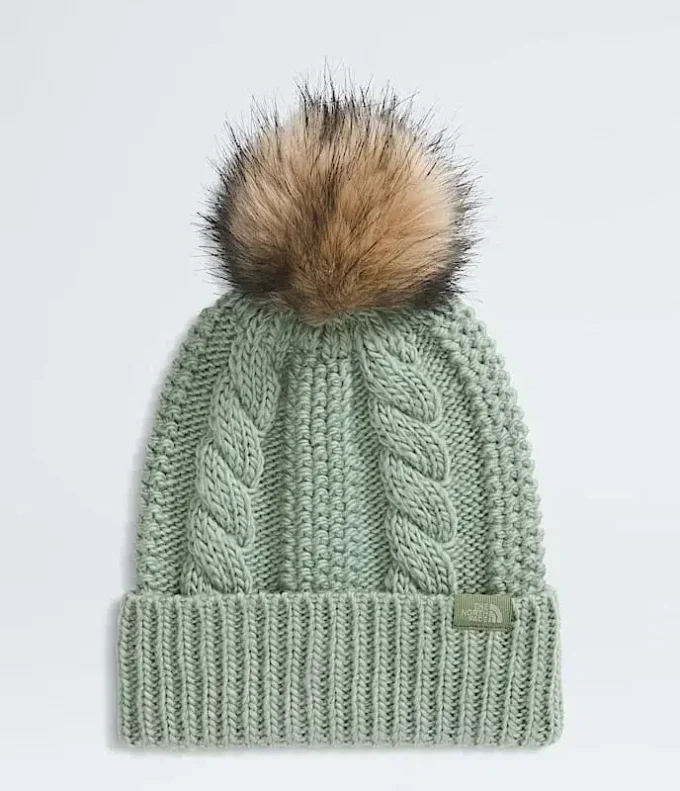 Oh Mega Fur Pom Beanie für Damen Oh Mega Fur Pom Beanie für Damen