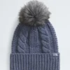 Oh Mega Fur Pom Beanie für Damen Oh Mega Fur Pom Beanie für Damen