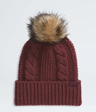 Oh Mega Fur Pom Beanie für Damen