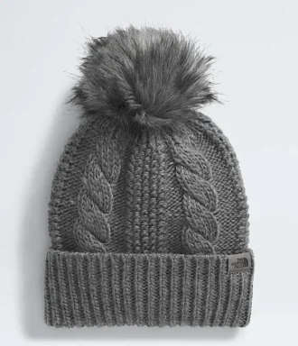 Oh Mega Fur Pom Beanie für Damen