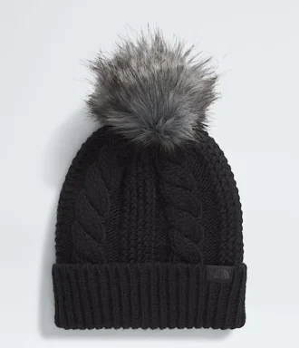 Oh Mega Fur Pom Beanie für Damen