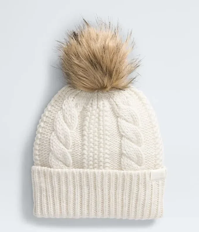 Oh Mega Fur Pom Beanie für Damen Oh Mega Fur Pom Beanie für Damen