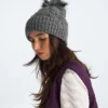 Oh Mega Fur Pom Beanie für Damen Oh Mega Fur Pom Beanie für Damen
