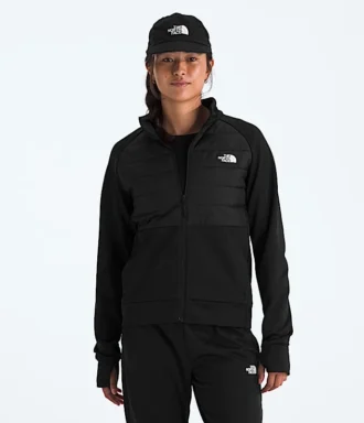 Reaxion 2.0 Hybrid-Jacke mit durchgehendem Reißverschluss für Damen