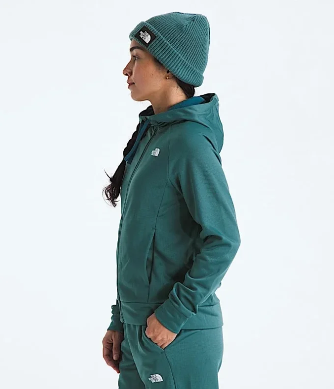 Reaxion 2.0 Kapuzenjacke mit durchgehendem Reißverschluss für Damen Reaxion 2.0 Kapuzenjacke mit durchgehendem Reißverschluss für Damen