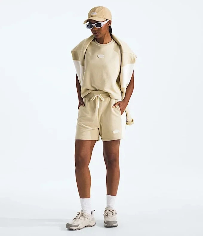 Terry Relaxed Shorts für Damen