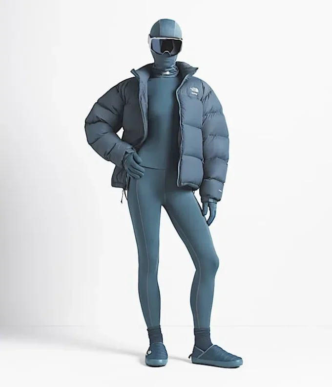The North Face X SKIMS 1996 Nuptse Jacke The North Face X SKIMS 1996 Nuptse Jacke