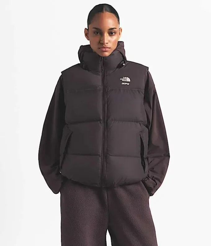 The North Face X SKIMS 1996 Nuptse Weste The North Face X SKIMS 1996 Nuptse Weste