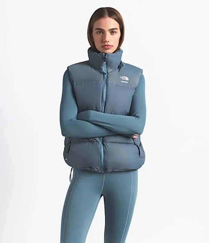 The North Face X SKIMS 1996 Nuptse Weste The North Face X SKIMS 1996 Nuptse Weste