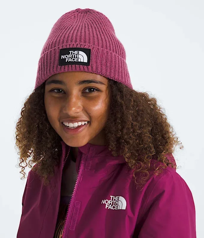 TNF™ Box Logo Mütze mit Umschlag für Kinder TNF™ Box Logo Mütze mit Umschlag für Kinder