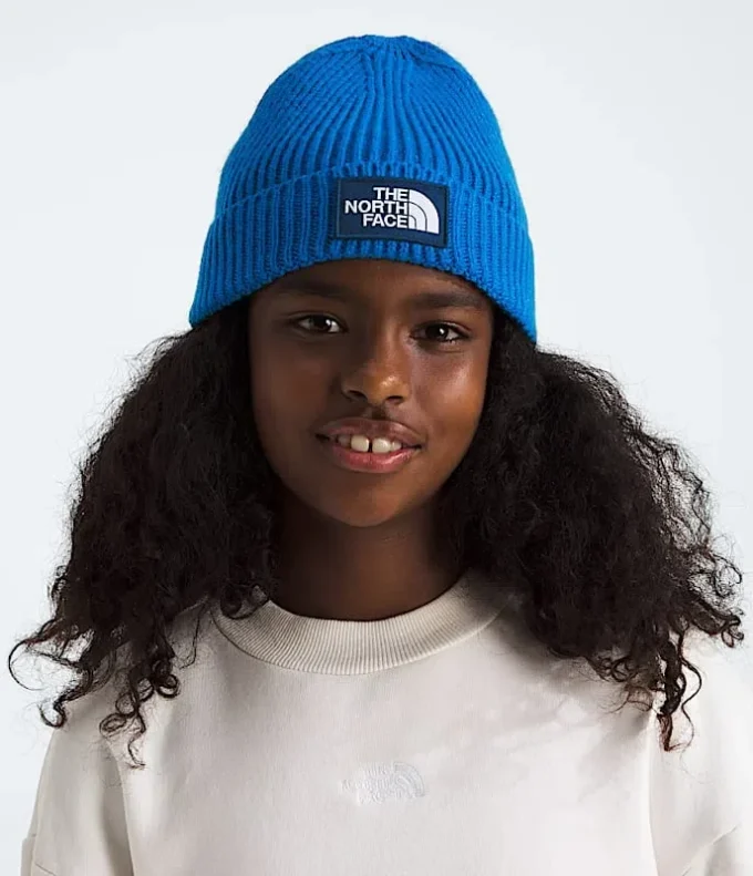 TNF™ Box Logo Mütze mit Umschlag für Kinder TNF™ Box Logo Mütze mit Umschlag für Kinder