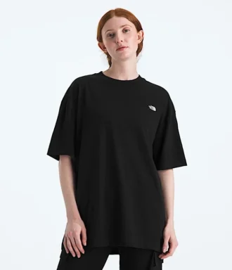 TNF™ Essential Simple Dome Oversized Kurzarm-T-Shirt für Damen
