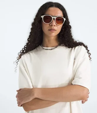 TNF™ Essential Simple Dome Oversized Kurzarm-T-Shirt für Damen