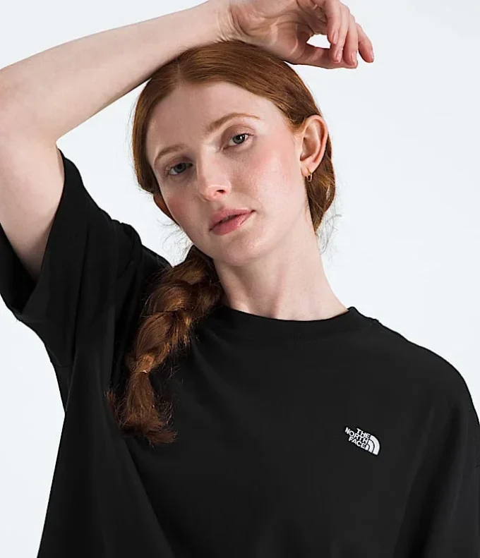 TNF™ Essential Simple Dome Oversized Kurzarm-T-Shirt für Damen TNF™ Essential Simple Dome Oversized Kurzarm-T-Shirt für Damen