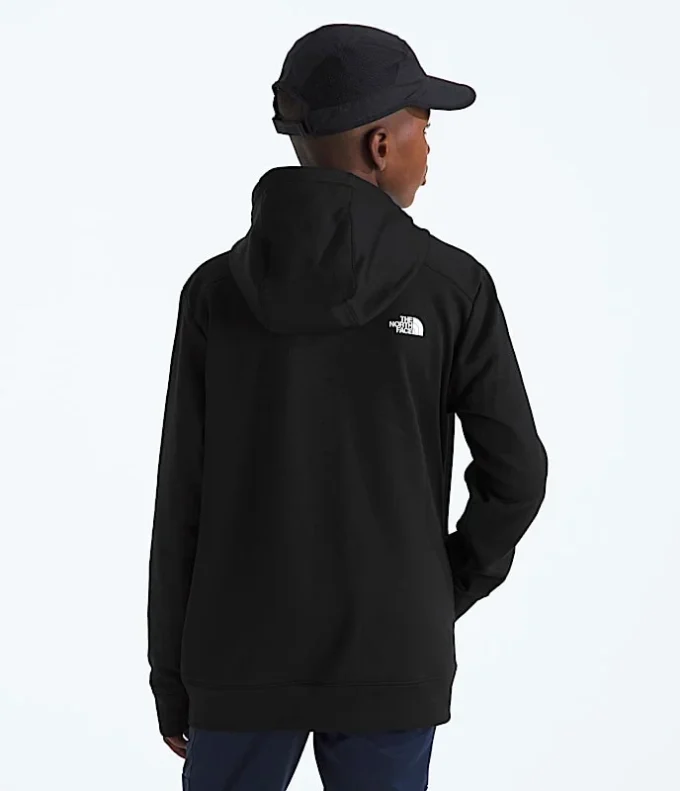 TNF™ Performance Fleece-Jacke mit Kapuze und durchgehendem Reißverschluss für Jungen und Mädchen TNF™ Performance Fleece-Jacke mit Kapuze und durchgehendem Reißverschluss für Jungen und Mädchen