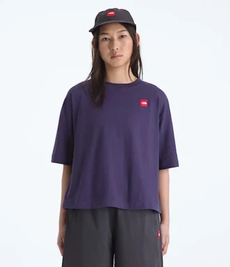 TNF™ Red Box Kurzarm-T-Shirt für Damen