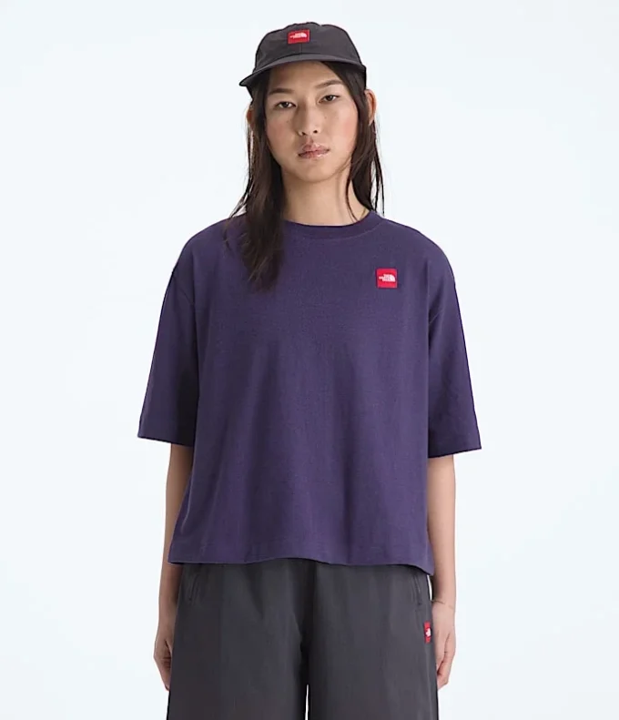 TNF™ Red Box Kurzarm-T-Shirt für Damen