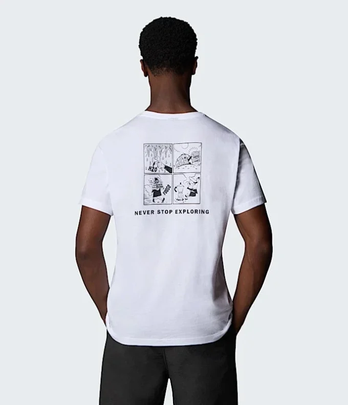TNF X Bialetti Herren-T-Shirt mit kurzen Ärmeln TNF X Bialetti Herren-T-Shirt mit kurzen Ärmeln
