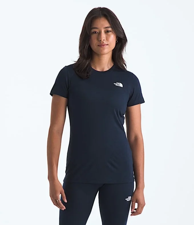 TNF X Smartwool Damen-Merino-Mischung 150 Kurzarm-Crew TNF X Smartwool Damen-Merino-Mischung 150 Kurzarm-Crew