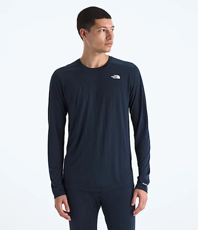 TNF X Smartwool Herren Merino Blend 150 Langarm-Shirt TNF X Smartwool Herren Merino Blend 150 Langarm-Shirt