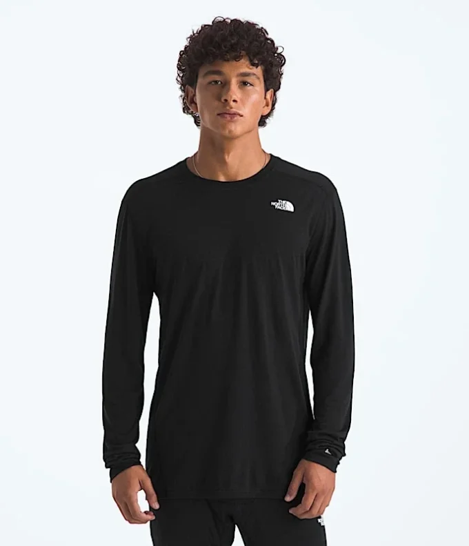 TNF X Smartwool Herren Merino Blend 150 Langarm-Shirt TNF X Smartwool Herren Merino Blend 150 Langarm-Shirt