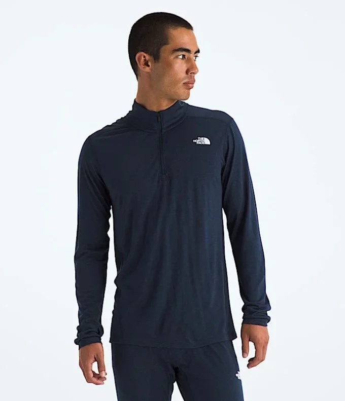 TNF X Smartwool Herren Merino Blend 150 Langarm ?-Zip TNF X Smartwool Herren Merino Blend 150 Langarm ?-Zip
