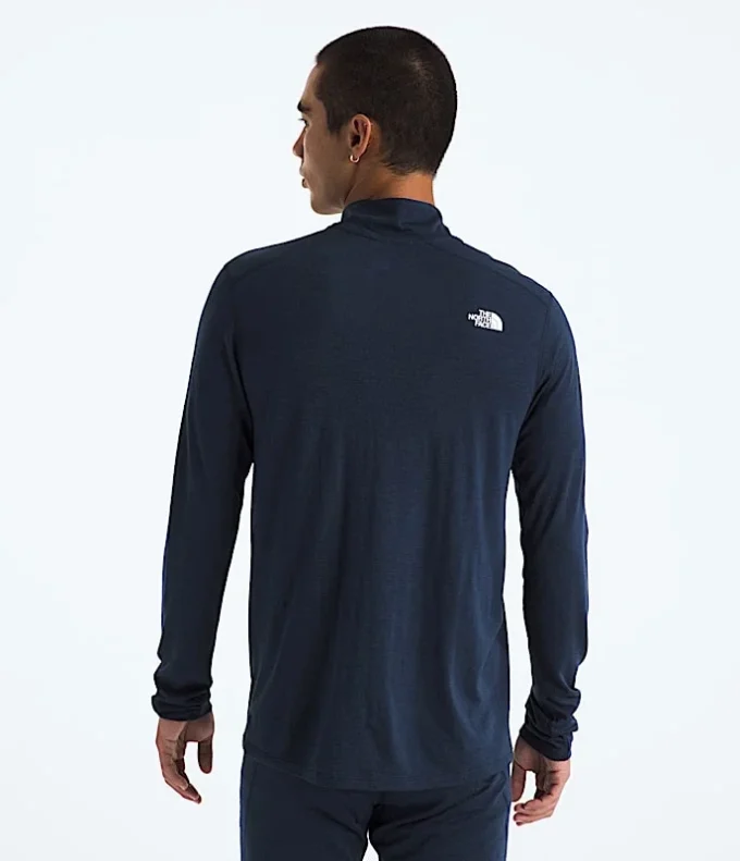 TNF X Smartwool Herren Merino Blend 150 Langarm ?-Zip TNF X Smartwool Herren Merino Blend 150 Langarm ?-Zip