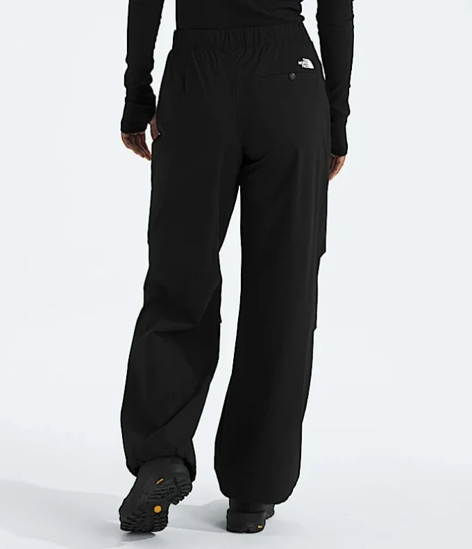 Weite Damenhose aus Webstoff Weite Damenhose aus Webstoff