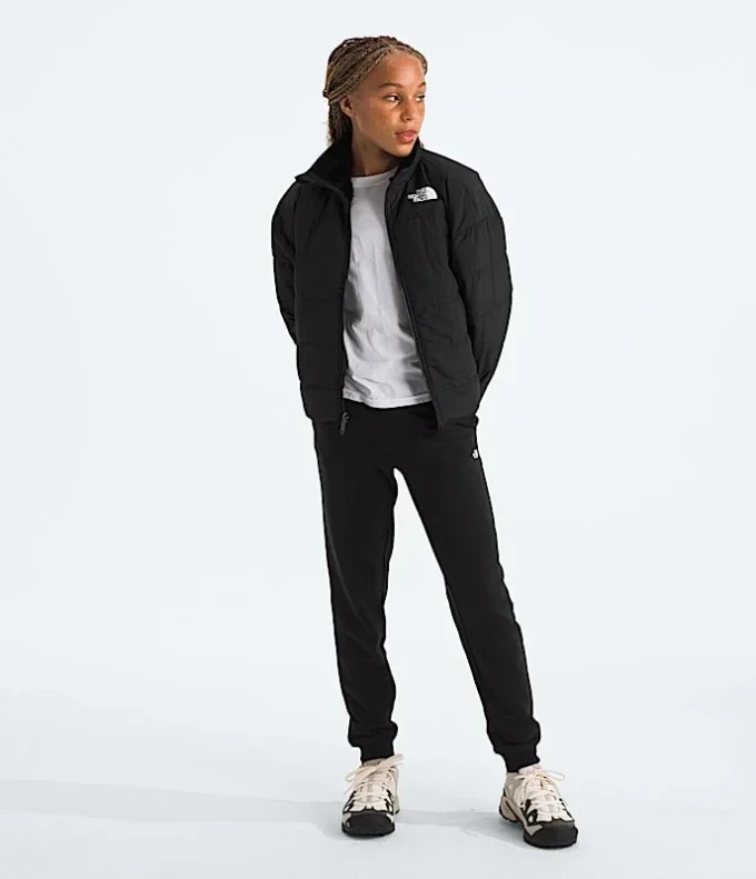 Wendbare Shasta-Jacke mit durchgehendem Reißverschluss für Mädchen Wendbare Shasta-Jacke mit durchgehendem Reißverschluss für Mädchen