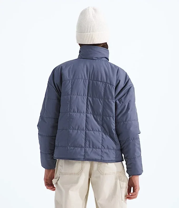 Wendbare Shasta-Jacke mit durchgehendem Reißverschluss für Mädchen Wendbare Shasta-Jacke mit durchgehendem Reißverschluss für Mädchen