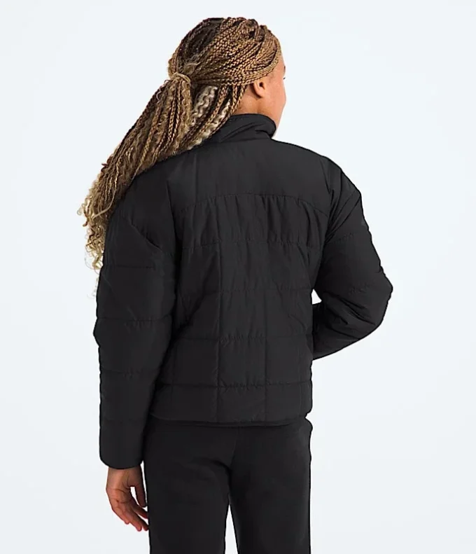Wendbare Shasta-Jacke mit durchgehendem Reißverschluss für Mädchen Wendbare Shasta-Jacke mit durchgehendem Reißverschluss für Mädchen